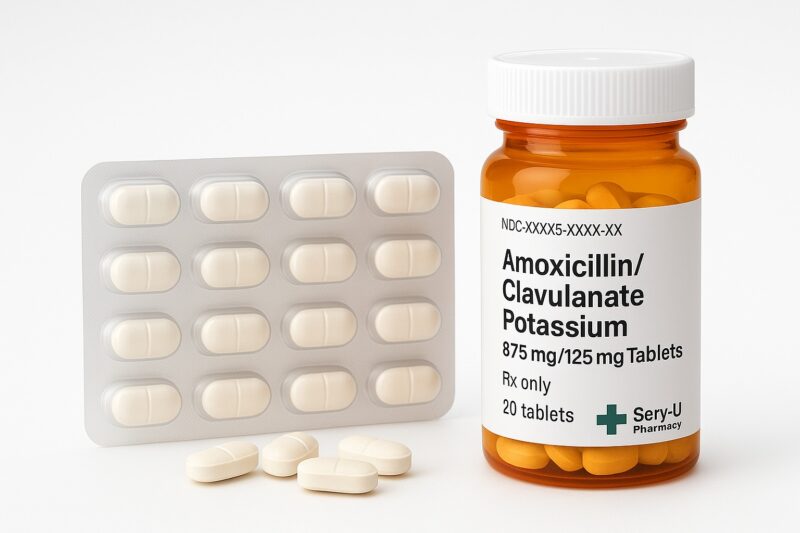 Amoxicillin/clavulanate tablets